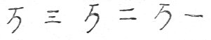 Wilkinson Chinese characters