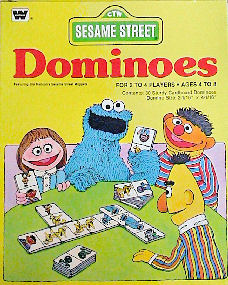 Sesame Street Domino box