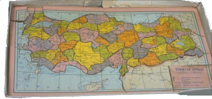 Map of Turkey Puzzle