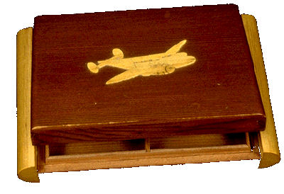 Wooden Card Storage Box