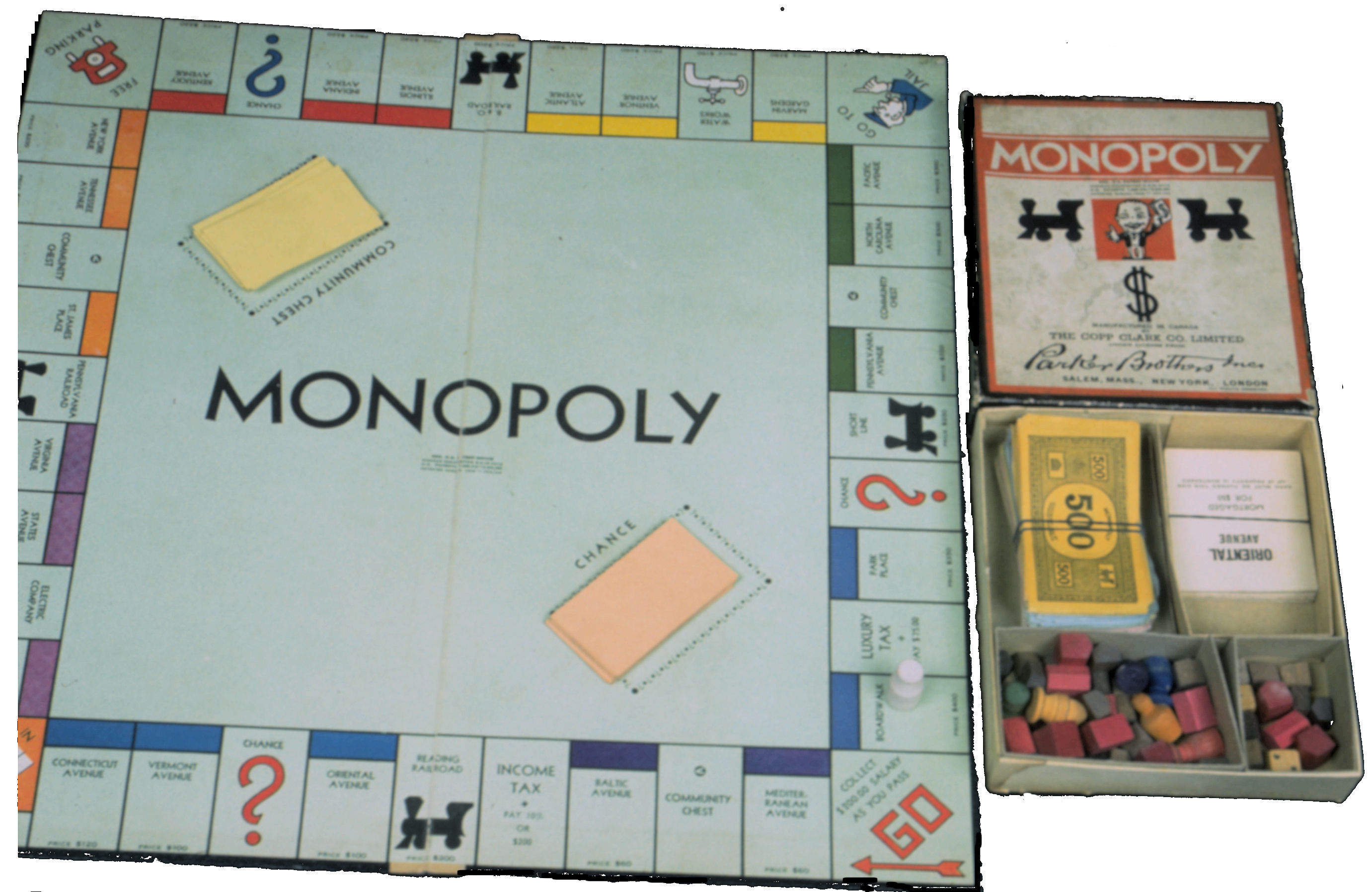 US Monopoly Set