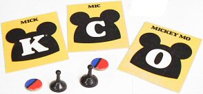 Mouse Club game pieces