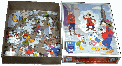 Goofy and the Mountie Jigsaw