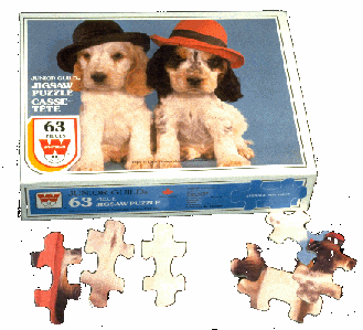 Pups in Hats Jigsaw 