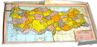 Map of Turkey Puzzle