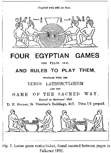 Board Games from Ancient Egypt and the Near East, Essay