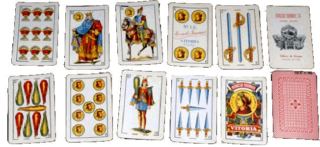 Spanish Playing Cards Instruction Book 