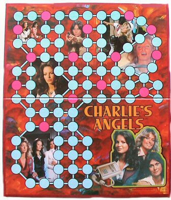 Charlie's Angels Game Board