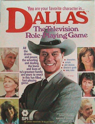 Dallas Role Game Box