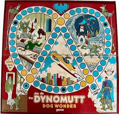 Dynomutt Game Board
