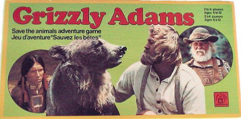 Grizzly Adams Game Box