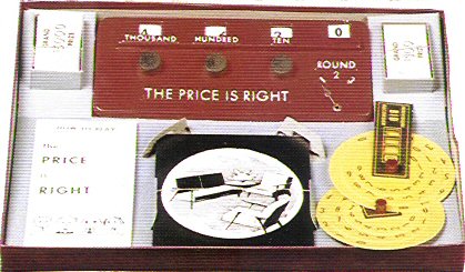 Price Is Right Game box inside