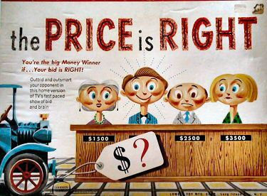 Price Is Right Game box