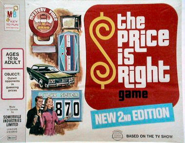 Price Is Right Game box 2