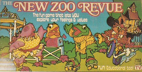 New Zoo Revue Game box