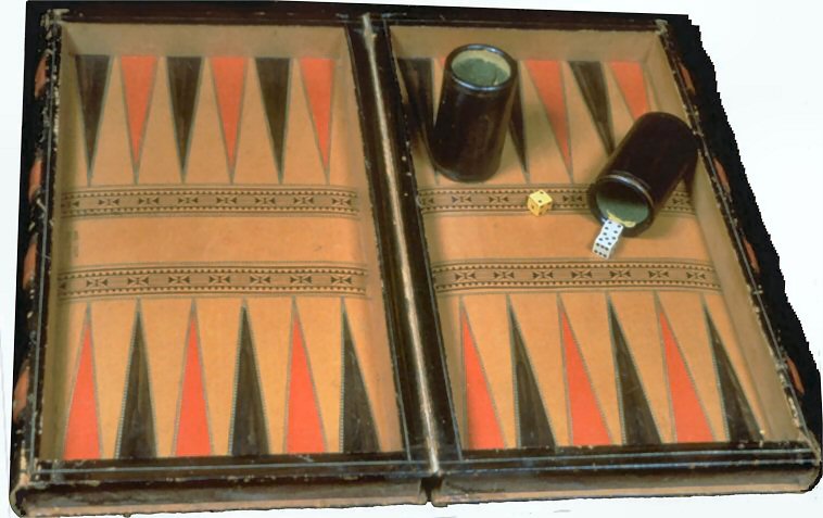 grande Backgammon-Cassetta-Pantelis-legno 
