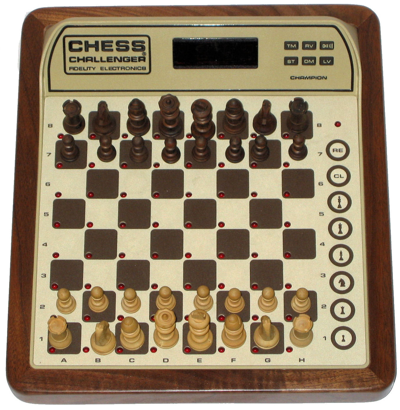 Chess Piece Replacement For Fidelity Chess Challenger 7  Brown Color BISHOP 