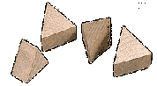 4 Piece Pyramid